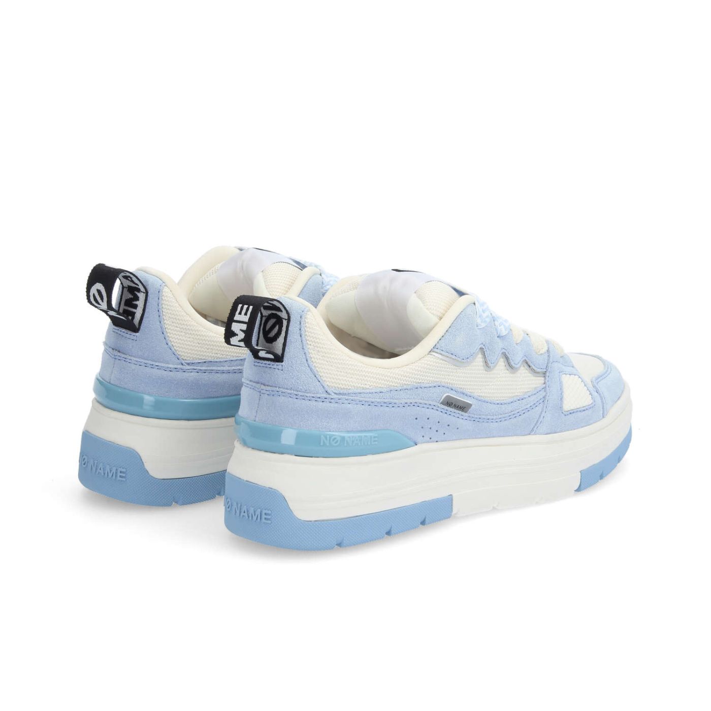 NOLLIE SNEAKER W - SUEDE/MESH/NAPP - BLEU/BLANC CASSE